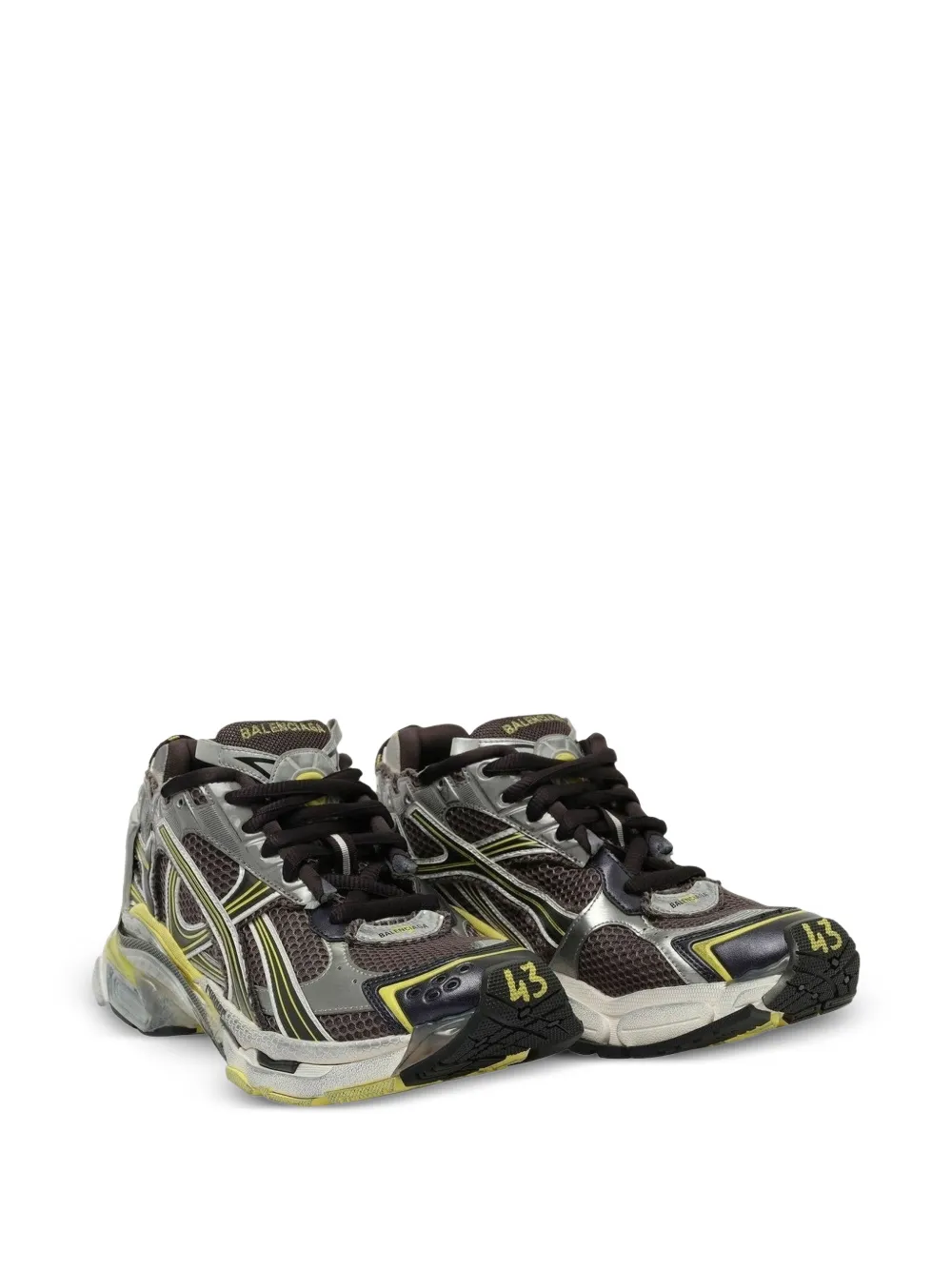 Balenciaga Runner mesh sneakers Grijs