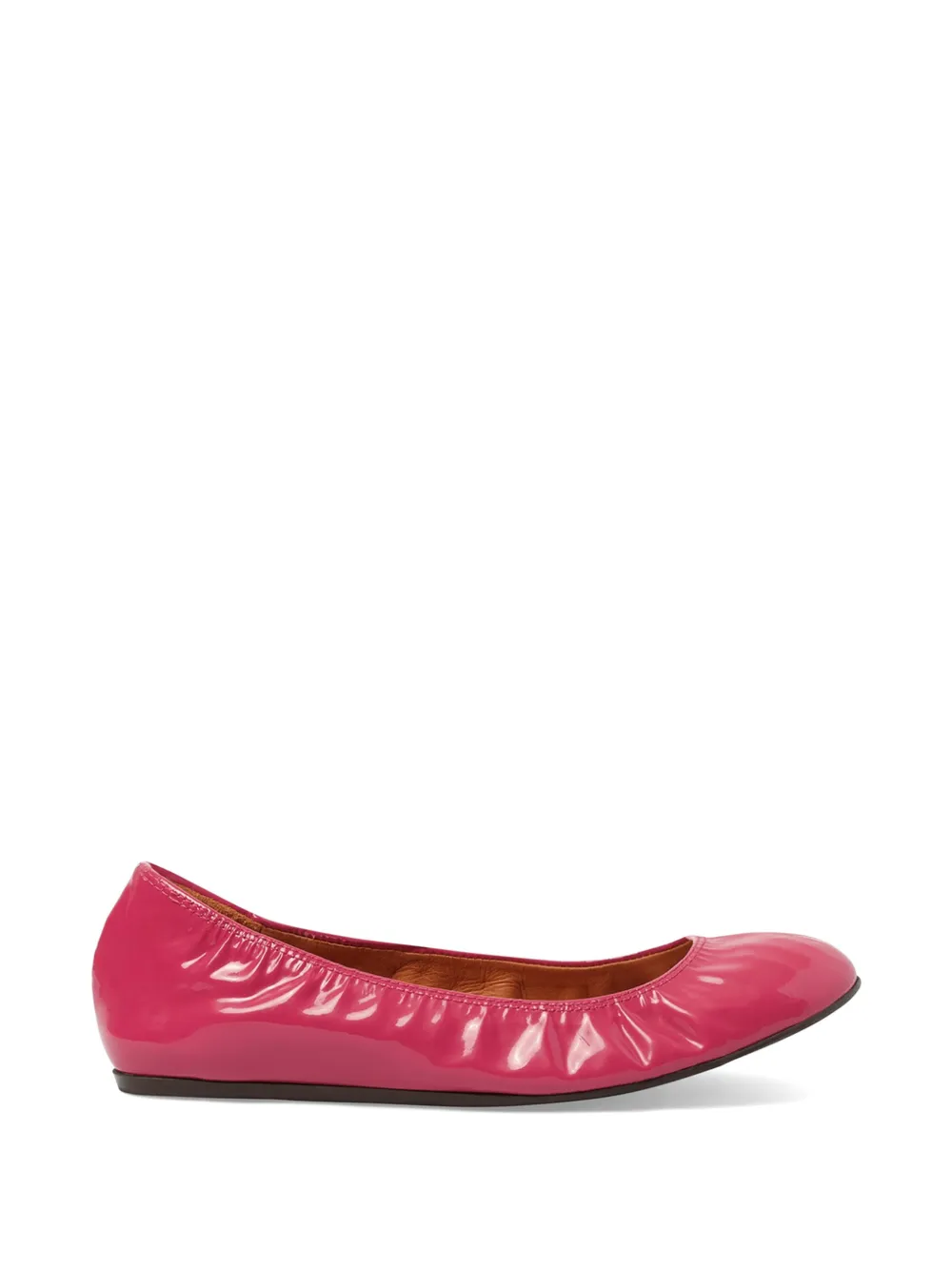 Lanvin elasticated round-toe ballet flats - Rosa