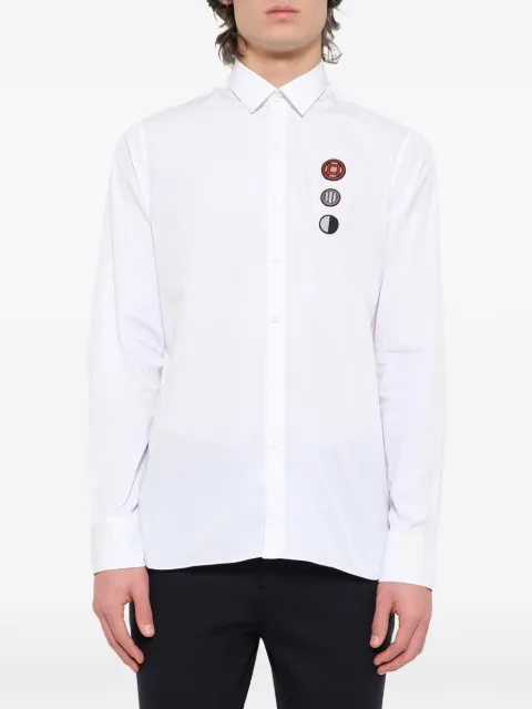 Lanvin patch-detail medal-embroidered shirt