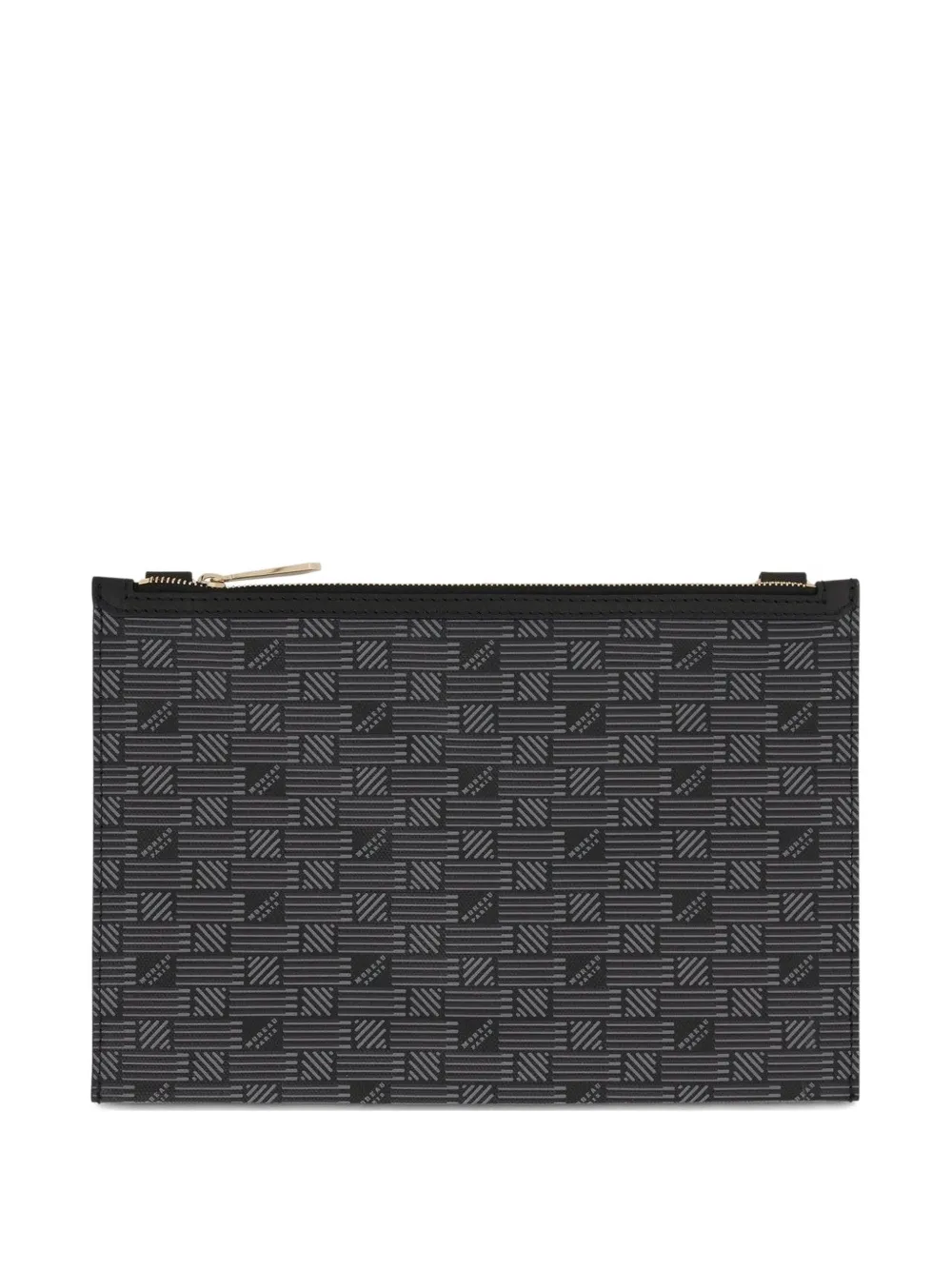 Moreau Saint Multiple monogram-pattern clutch bag - Nero