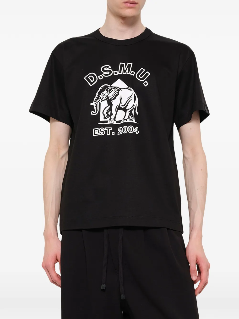 Dover Street Market D.S.M.U T-shirt met grafische print Zwart