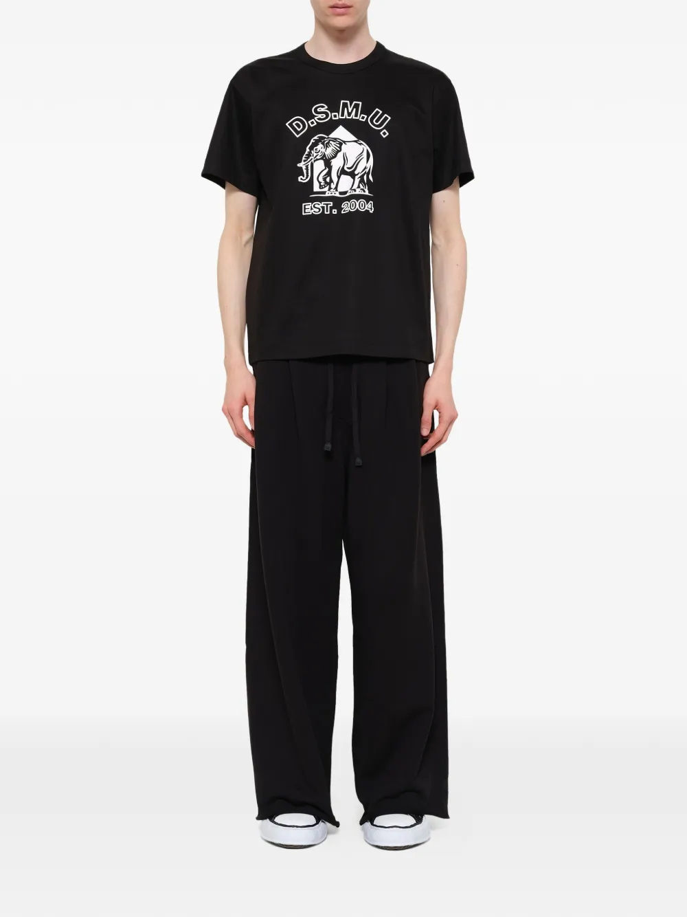 Dover Street Market D.S.M.U T-shirt met grafische print Zwart