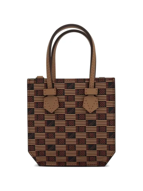 Moreau BB Bregancon monogram-motif leather tote bag