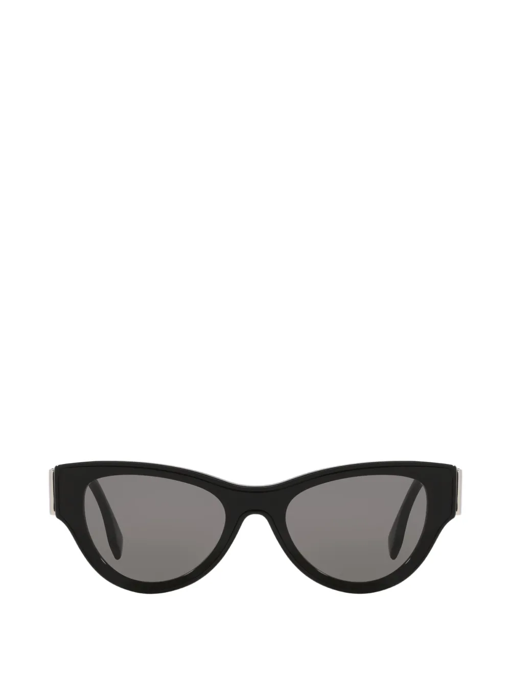 FENDI logo-temple cat-eye sunglasses - Nero