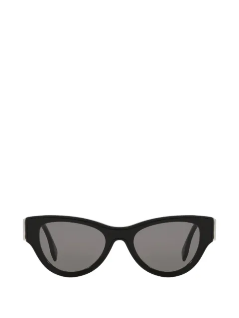 FENDI logo-temple cat-eye sunglasses