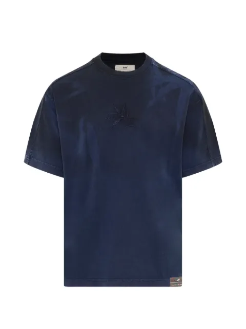 Feng Chen Wang playera manga corta con logo bordado en colaboración con Lee