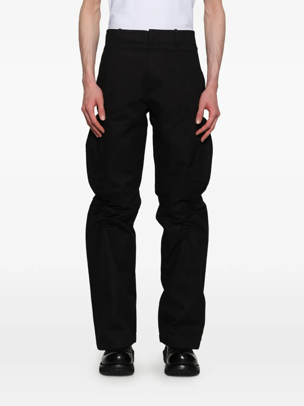 Post Archive Faction Gelaagde broek Zwart