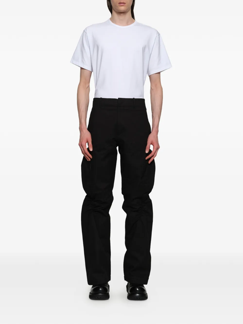 Post Archive Faction Gelaagde broek Zwart