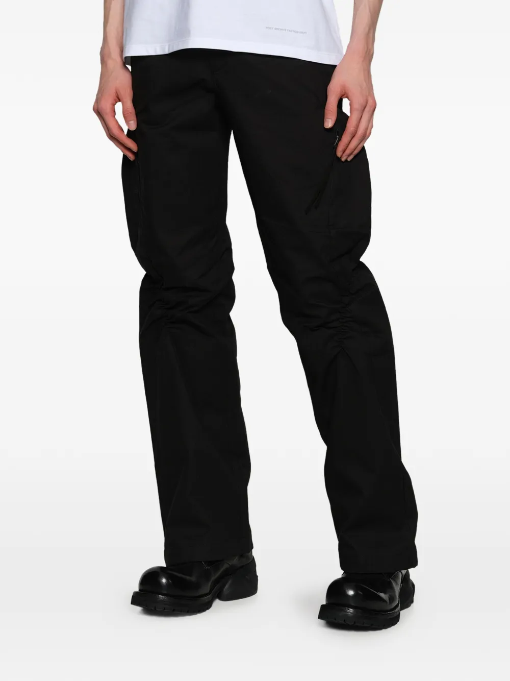 Post Archive Faction Gelaagde broek Zwart