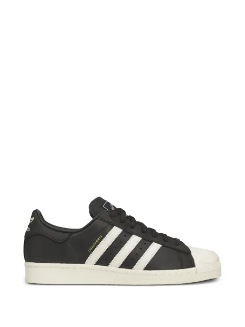 Willy Chavarria x Adidas Superstar rose-motif sneakers