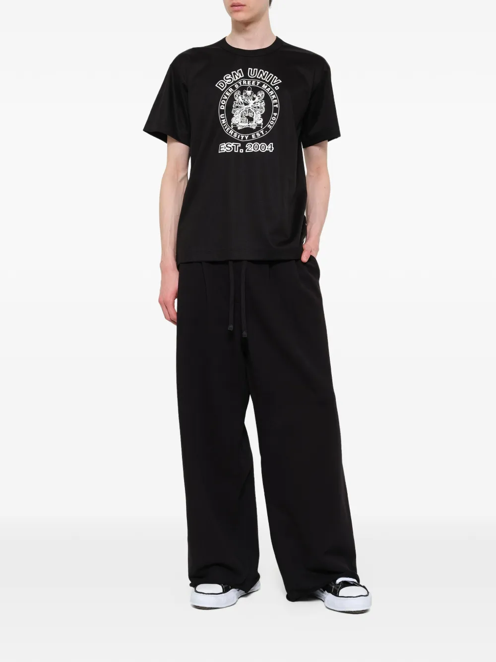 Dover Street Market DSM T-shirt met logoprint Zwart