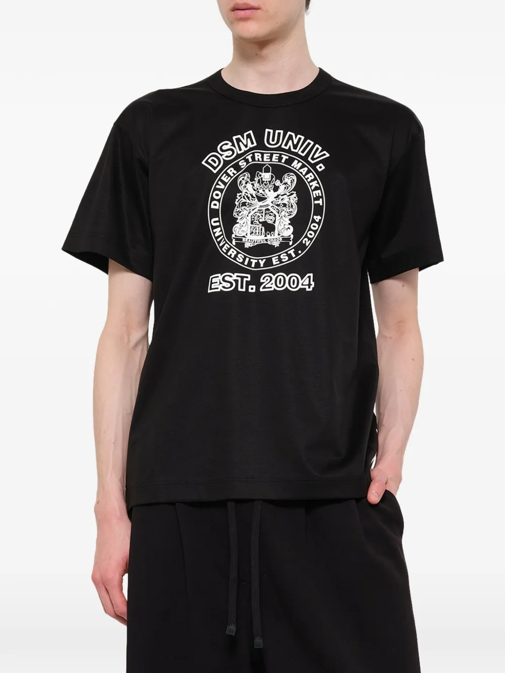 Dover Street Market DSM T-shirt met logoprint Zwart