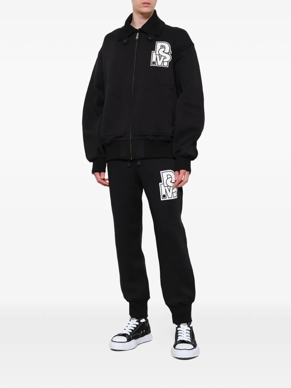 Dover Street Market Bomberjack met brede kraag Zwart