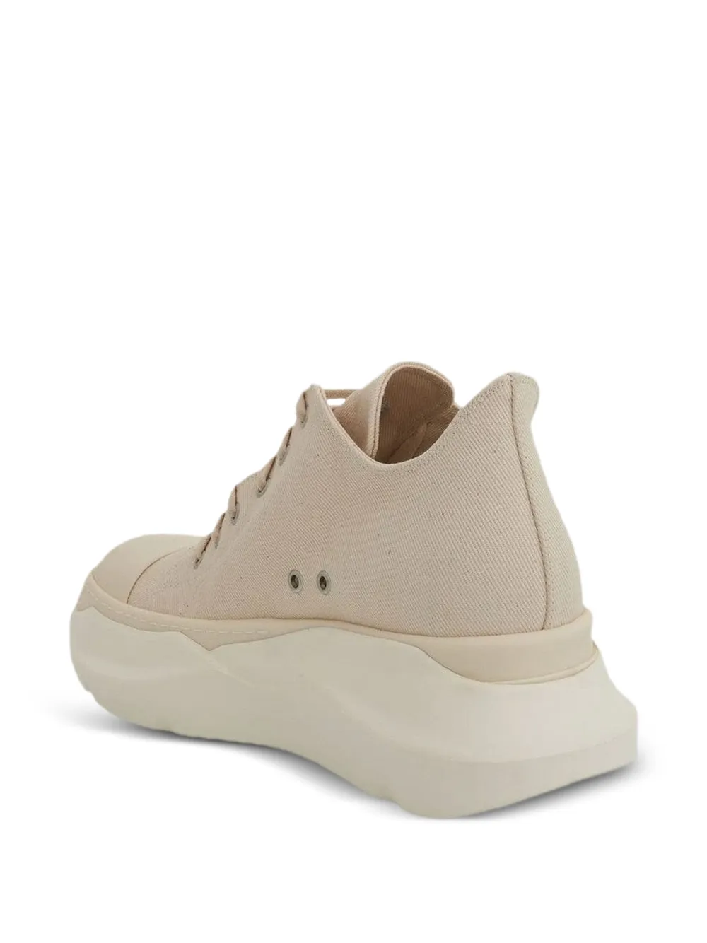 Rick Owens DRKSHDW Abstract chunky-sole sneakers Beige