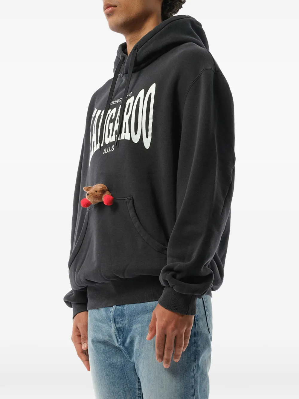 Doublet x Marais hoodie met grafische print Zwart
