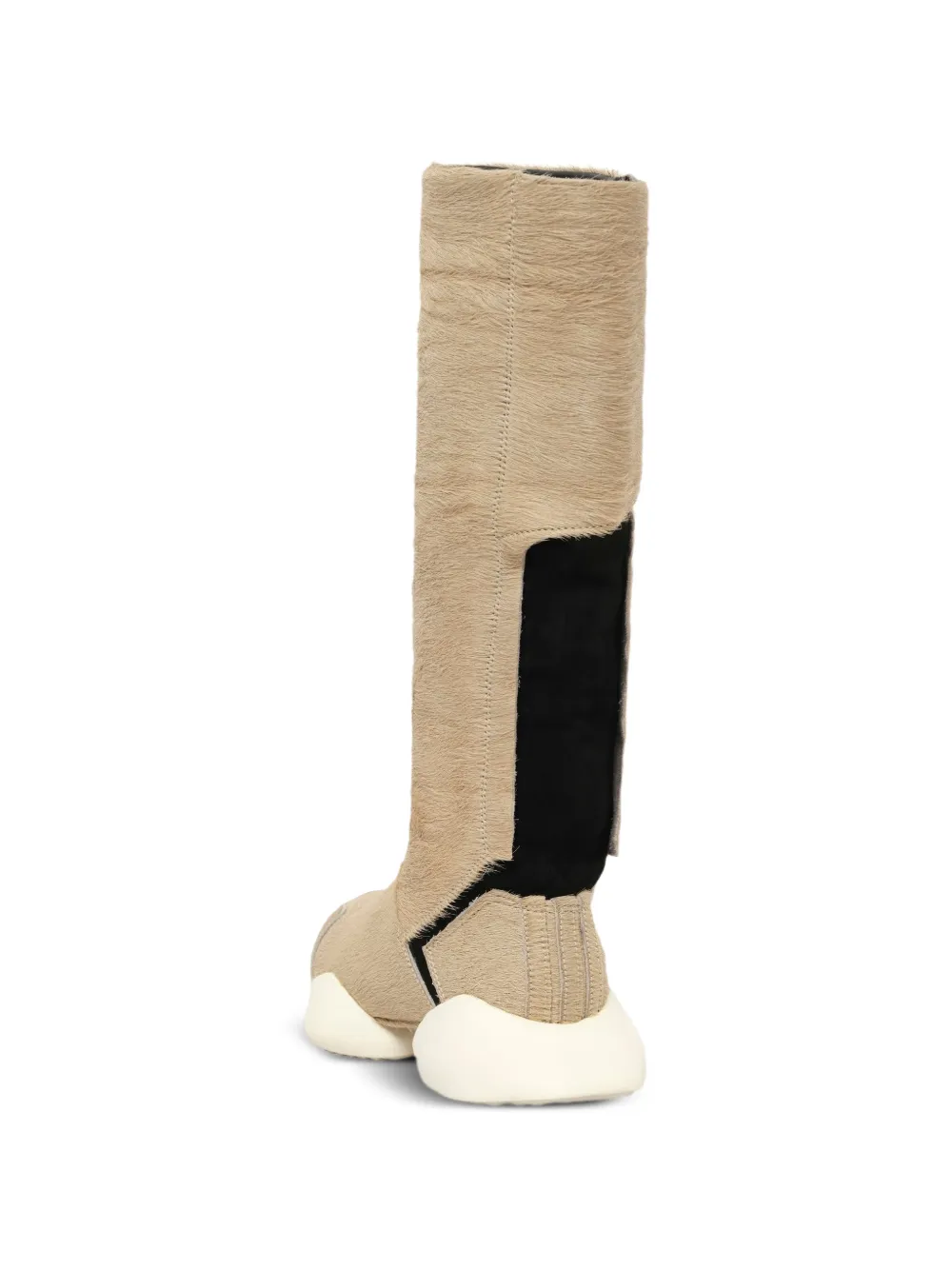 Rick Owens x Adidas stretch boots Beige