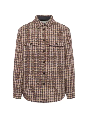 Comme Des Garçons Homme Zipped Checked Jacket | Neutrals | FARFETCH