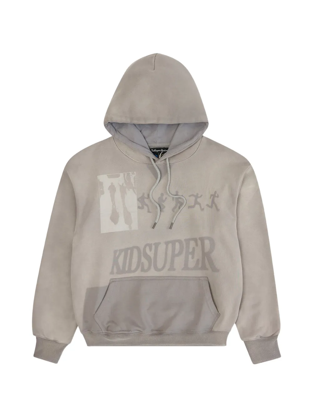 KidSuper sun-faded hoodie - Grau