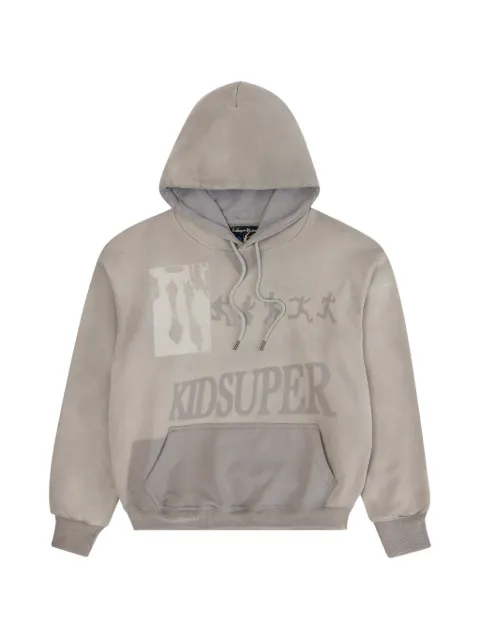 KidSuper hoodie con efecto desgastado