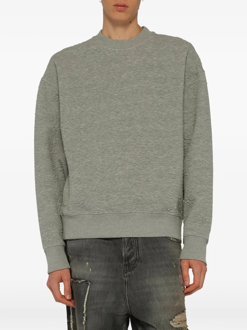 AMIRI MA Quad oversized trui Grijs