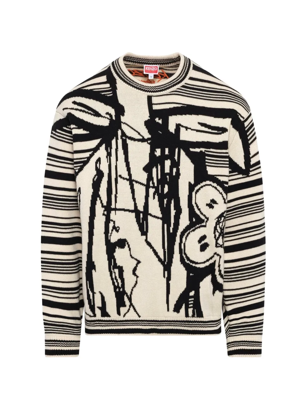 Kenzo x Futura 2000 graphic-print sweatshirt - White