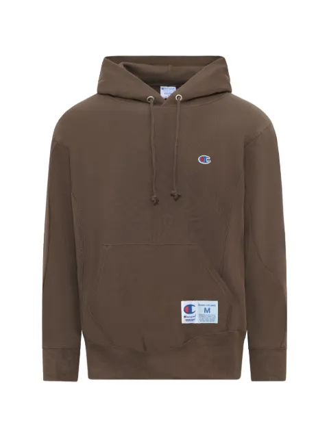 Undercover x Champion logo-detail hoodie