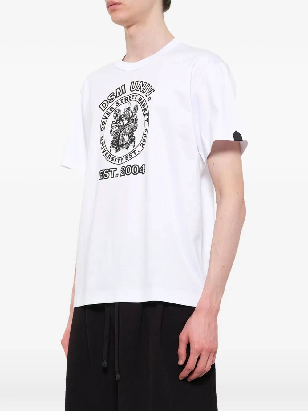 Dover Street Market DSM T-shirt met print Wit