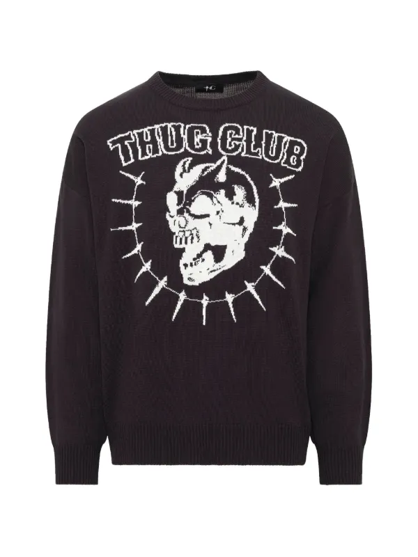 THUG CLUB トライバルニット サイズ2 36077306_68014573_600.jpg