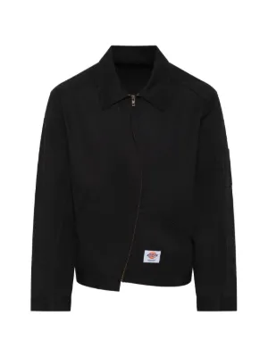 Sulvam x Kozaburo Embroidered Shirt Jacket | Black | FARFETCH