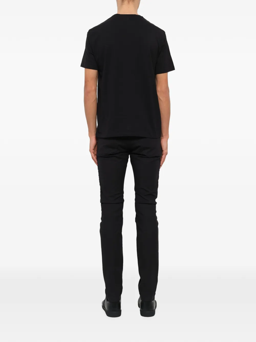 Neil Barrett T-shirt met grafische print Zwart
