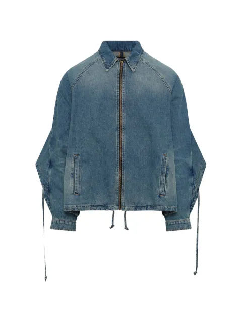 EGONlab. zip-up denim jacket