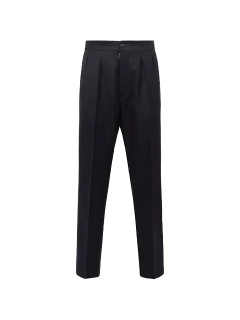 Maison Margiela pleated wool trousers