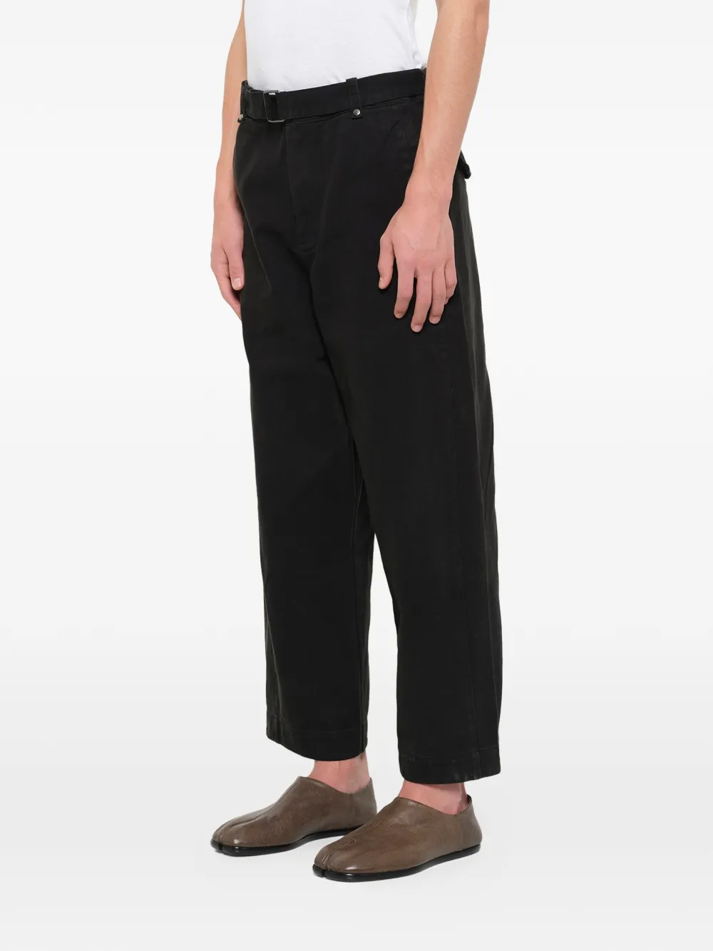 ENTIRE STUDIOS Gully straight broek Zwart