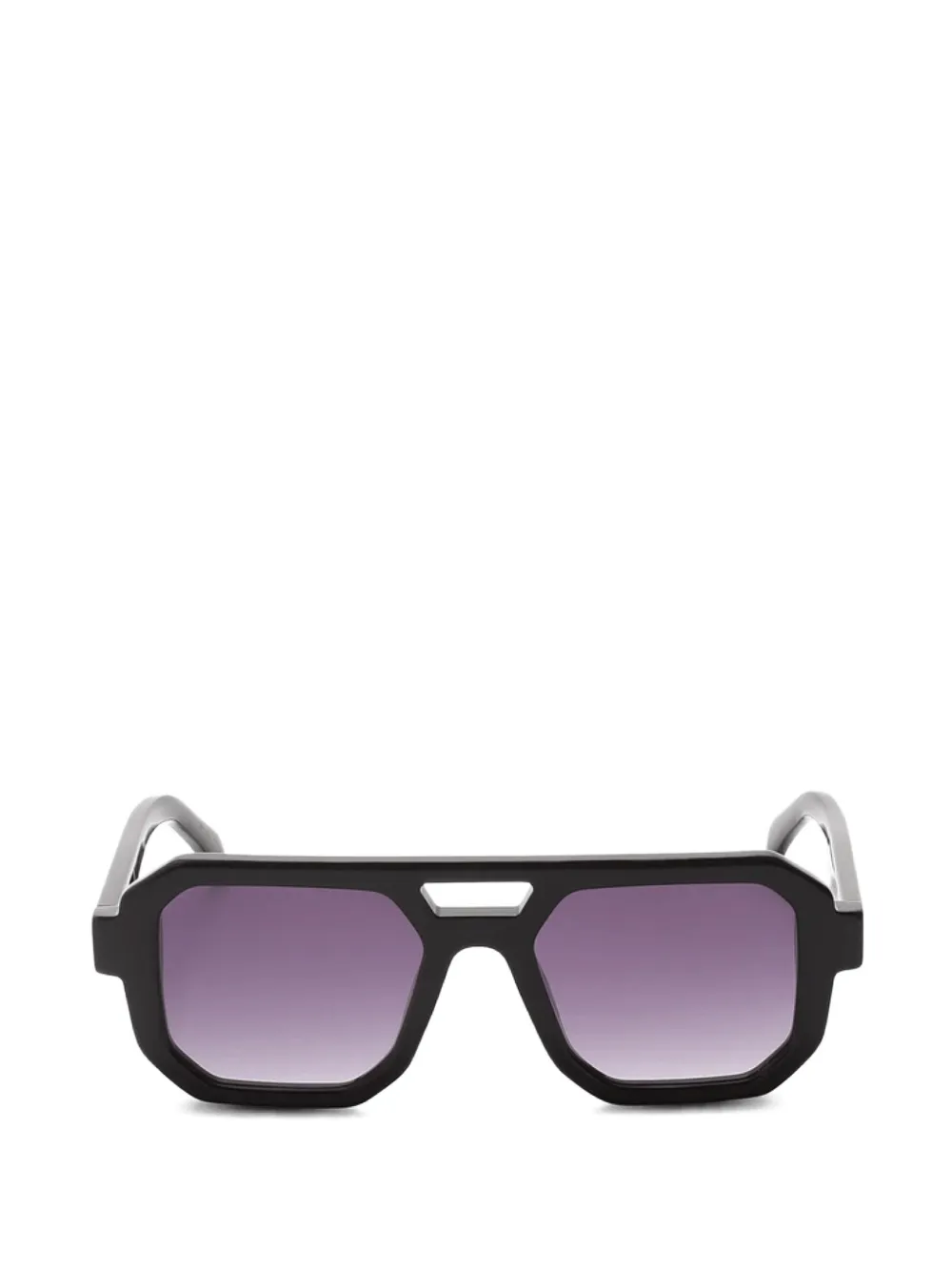 G.O.D Eyewear Thirty Four II geometric-frame sunglasses - Nero