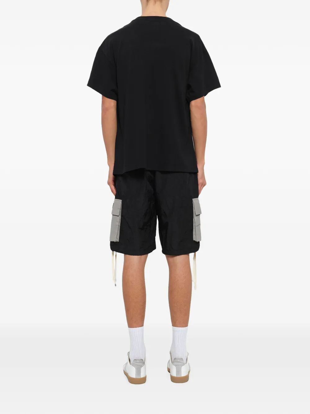 Daniel Patrick Rolling Hills T-shirt met logo-print Zwart