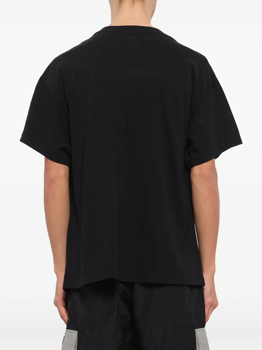 Daniel Patrick Rolling Hills T-shirt met logo-print Zwart