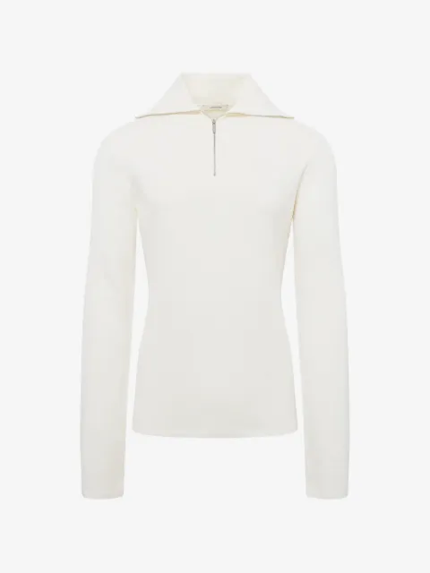 ENTIRE STUDIOS zip-up turtle-neck sweater