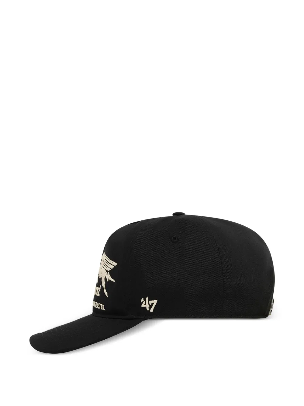 Represent Nothing Tougher katoenen pet Zwart