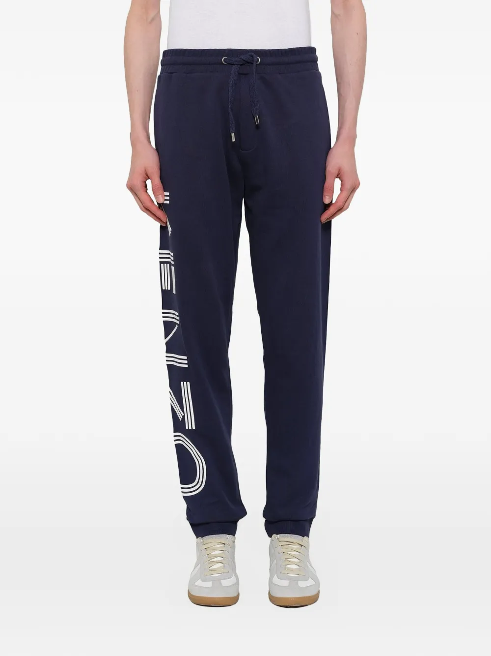 Kenzo logo-print track pants - Blau