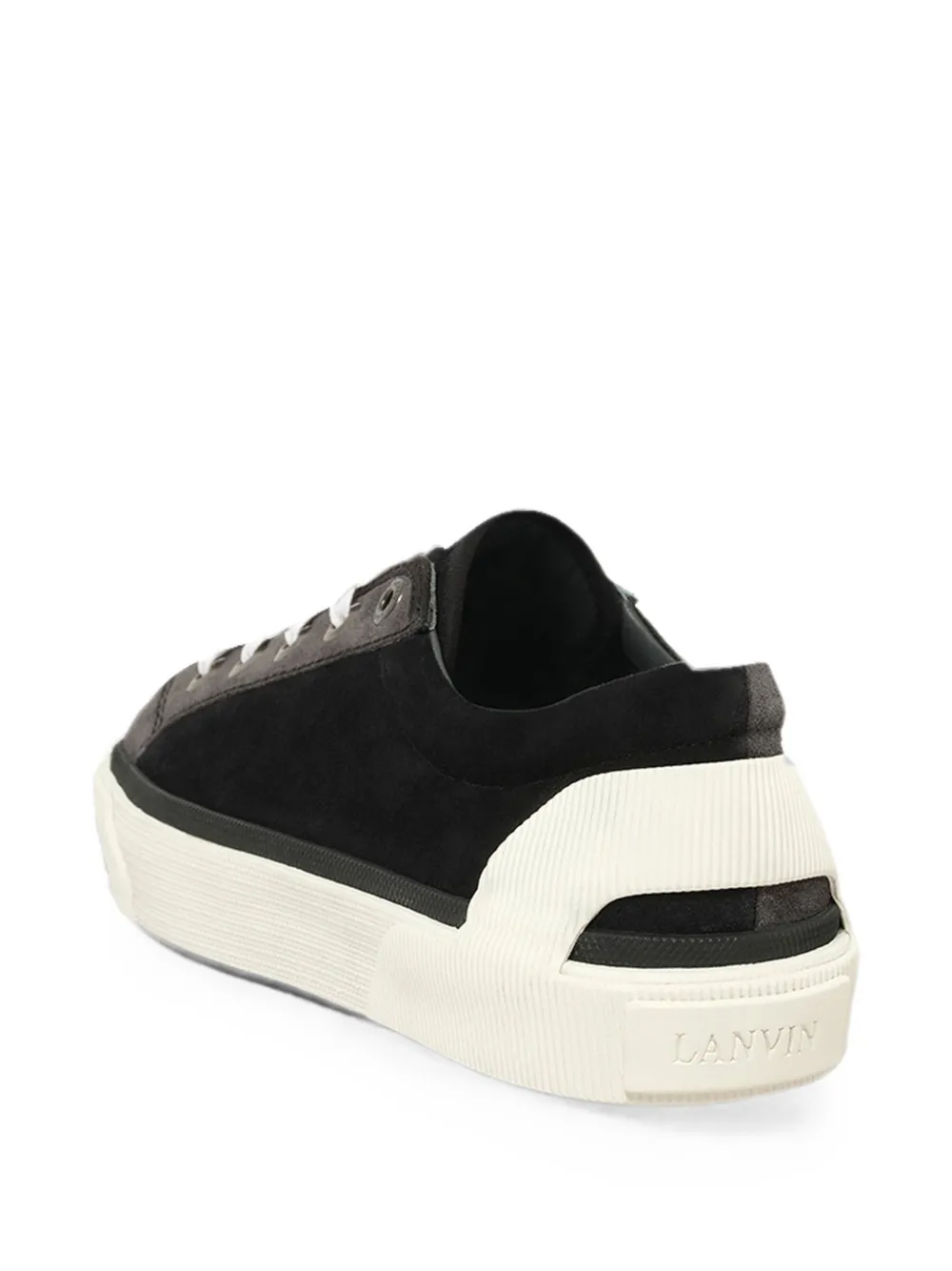 Lanvin Derby lace-up sneakers Zwart
