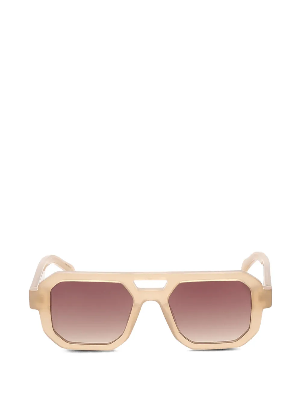 G.O.D Eyewear Thirty Four geometric-frame sunglasses - Toni neutri