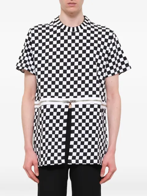 Givenchy Podium check-pattern t-shirt