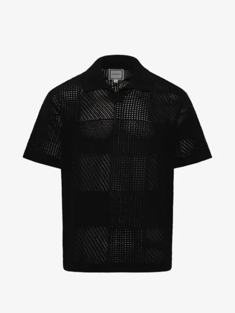 Wooyoungmi perforated cotton shirt