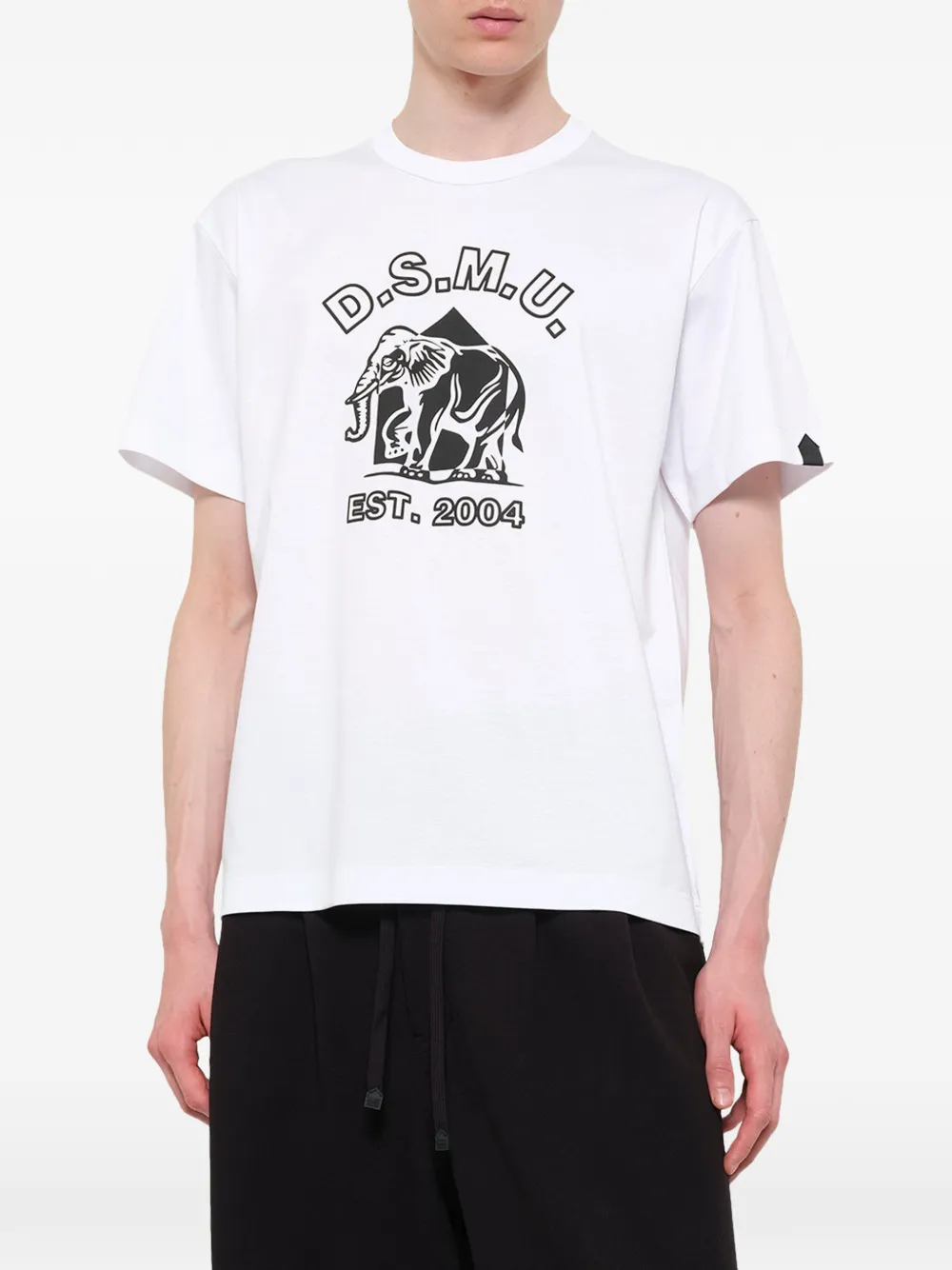 Dover Street Market D.S.M.U T-shirt met print Wit