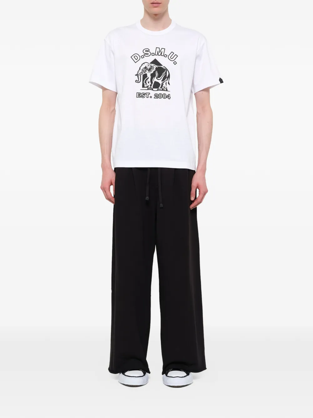 Dover Street Market D.S.M.U T-shirt met print Wit