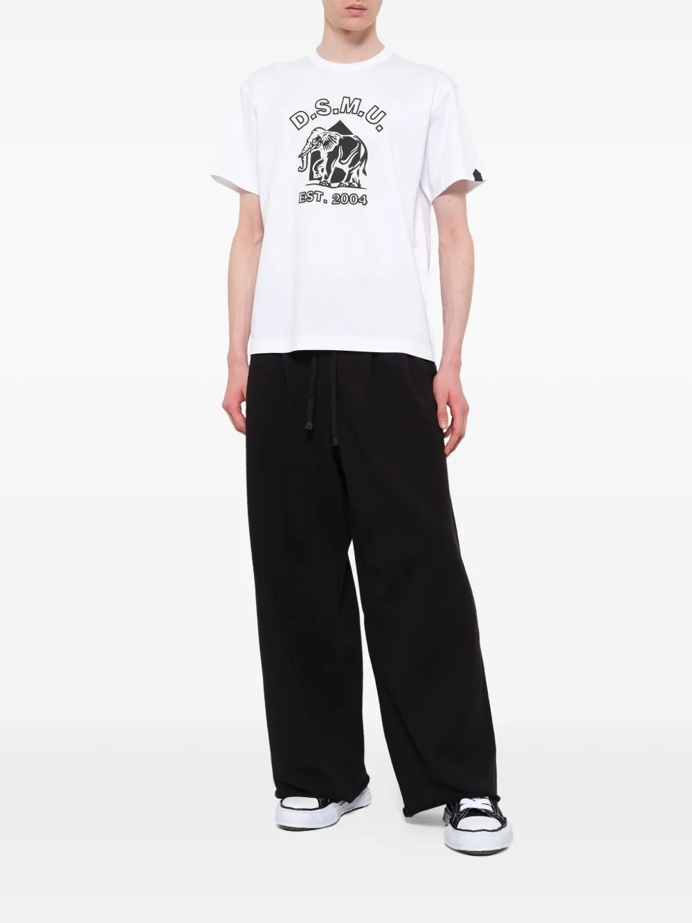 Dover Street Market D.S.M.U T-shirt met print Wit