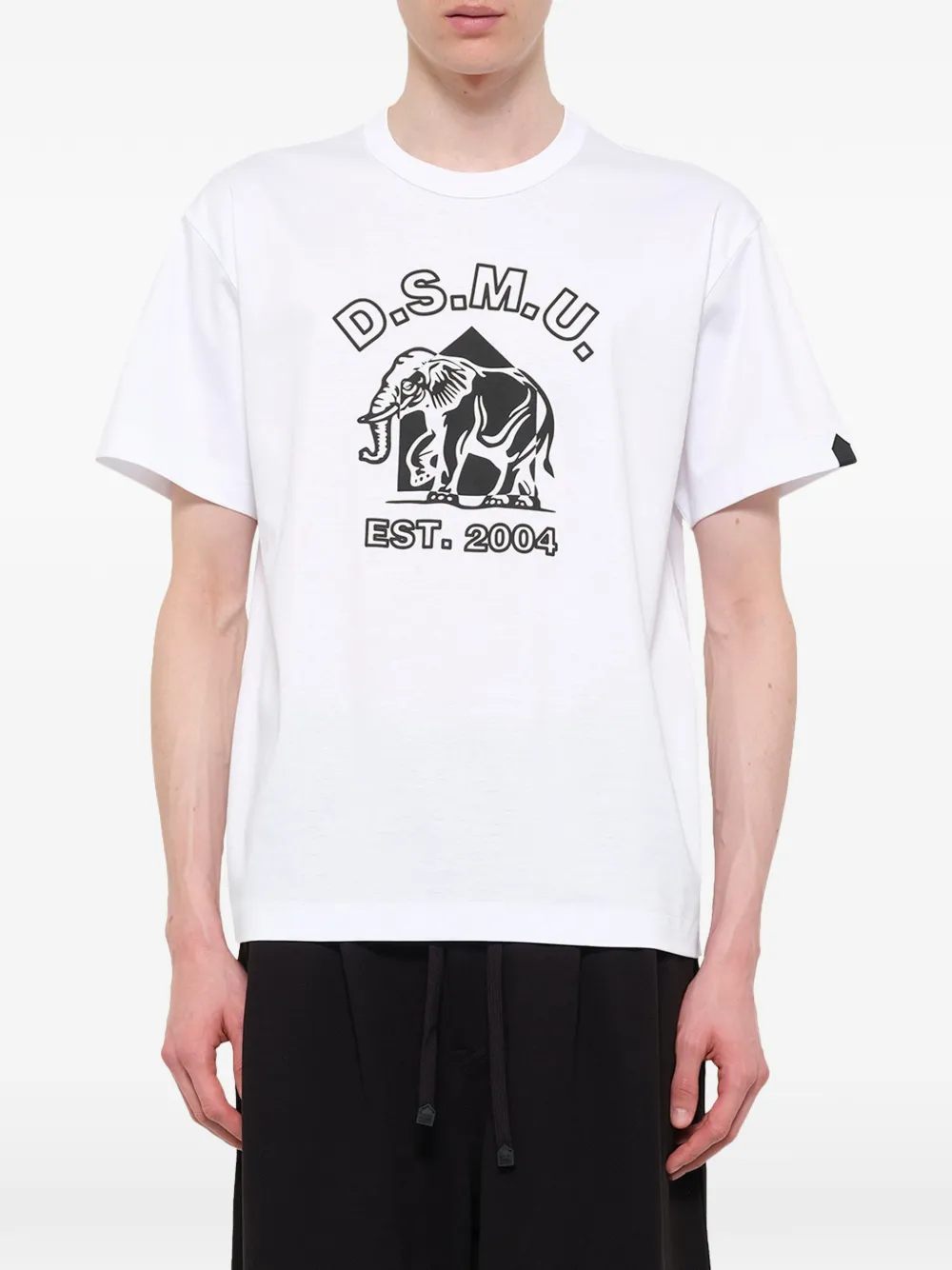 Dover Street Market D.S.M.U T-shirt met print Wit