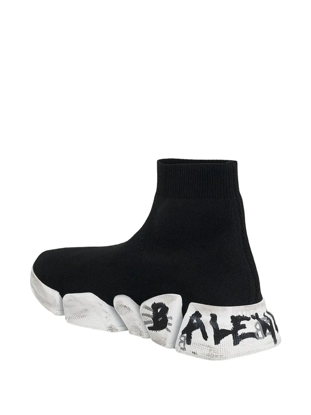 Balenciaga Speed 2.0 graffiti sneakers - Schwarz