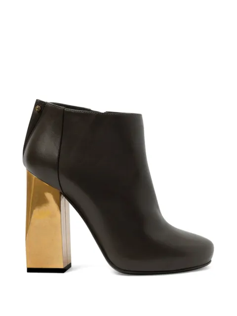 Lanvin sculptural-heel ankle boots