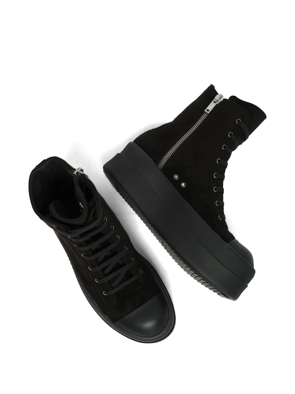 Rick Owens DRKSHDW Double Bumper sneakers Zwart
